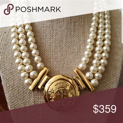 hermes pearl necklace|pre owned hermes jewelry.